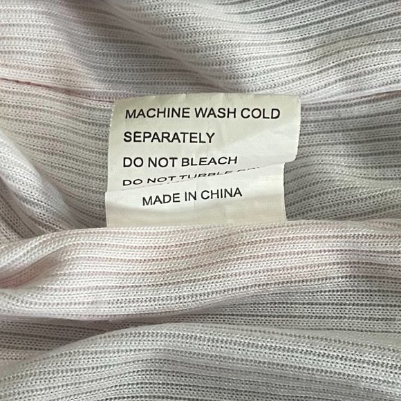 Pink Distressed Crop Top - Picture 4 of 4